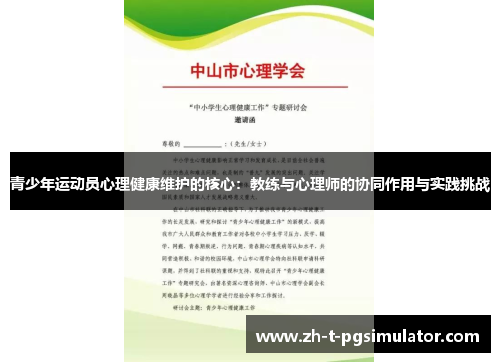 青少年运动员心理健康维护的核心：教练与心理师的协同作用与实践挑战